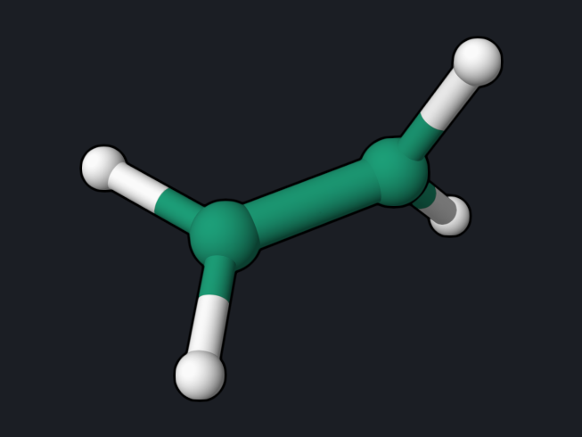 Twisted ethylene