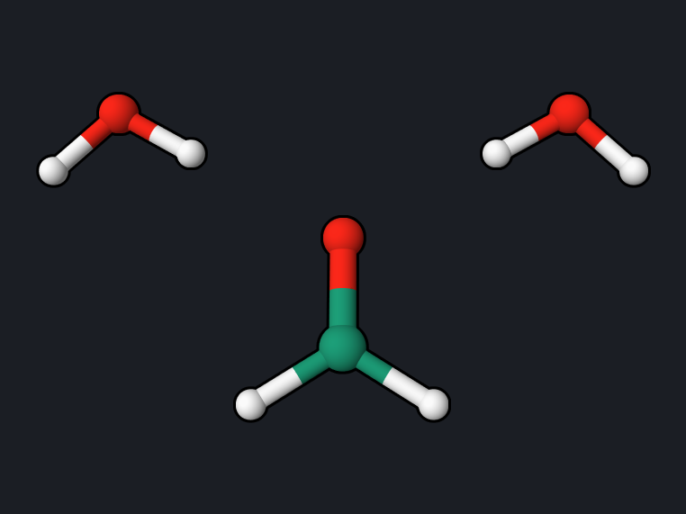 Formaldehyde with water